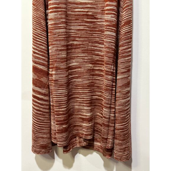 For Love & Lemons Isabella Midi Dress Brown Cream Size Med/Lg (XL) NWT Stretchy - Picture 15 of 16